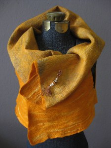 Nuno Felted Reversible Silk and Merino Vest